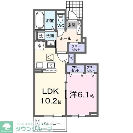 ナチュール メゾンの物件間取画像